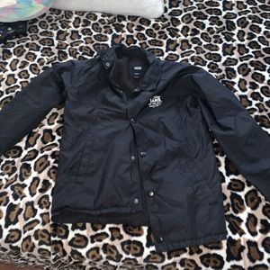 black vans windbreaker❤️